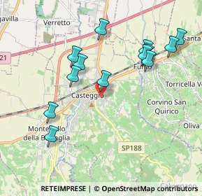 Mappa Via Dabusti, 27045 Casteggio PV, Italia (2.01154)