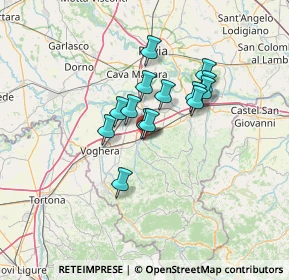 Mappa Via Dabusti, 27045 Casteggio PV, Italia (9.57929)