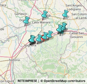 Mappa Via Dabusti, 27045 Casteggio PV, Italia (10.80111)