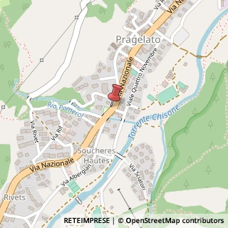 Mappa Via Nazionale, 126, 10060 Pragelato, Torino (Piemonte)