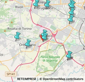 Mappa Strada Comunale di None, 10092 Beinasco TO, Italia (5.01083)