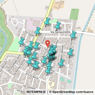 Mappa Via Bruno Buozzi, 46026 Quistello MN, Italia (0.21724)