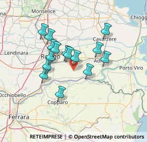 Mappa Via Serraiolo, 45010 Gavello RO, Italia (11.404)