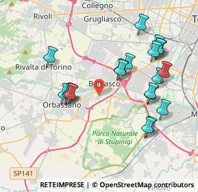 Mappa Via Giosuè Carducci, 10092 Beinasco TO, Italia (4.034)