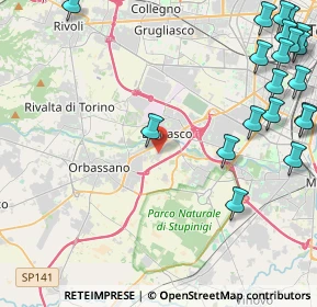 Mappa Via Giosuè Carducci, 10092 Beinasco TO, Italia (6.462)