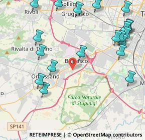 Mappa Via Giosuè Carducci, 10092 Beinasco TO, Italia (5.4705)