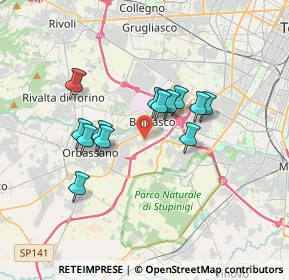 Mappa Via Giosuè Carducci, 10092 Beinasco TO, Italia (2.78538)