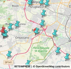 Mappa Via Giosuè Carducci, 10092 Beinasco TO, Italia (6.088)