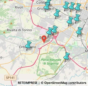 Mappa Via Giosuè Carducci, 10092 Beinasco TO, Italia (5.16308)