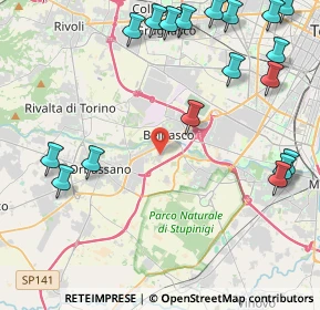 Mappa Via Giosuè Carducci, 10092 Beinasco TO, Italia (5.78556)