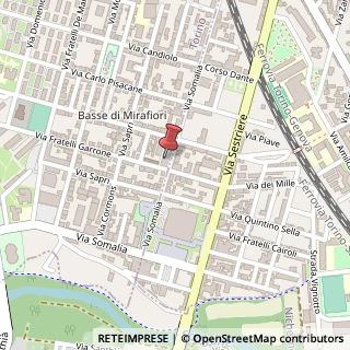 Mappa Via Somalia, 62, 10127 Torino, Torino (Piemonte)