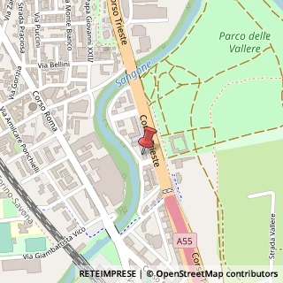Mappa Corso Trieste, 57/A, 10024 Moncalieri, Torino (Piemonte)