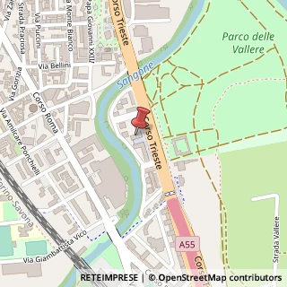 Mappa Corso Trieste, 65, 10024 Moncalieri, Torino (Piemonte)