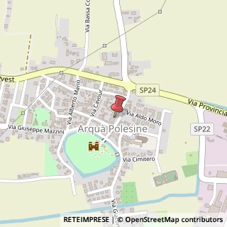 Mappa Via Giuseppe Garibaldi, 34, 45031 Rovolon, Padova (Veneto)