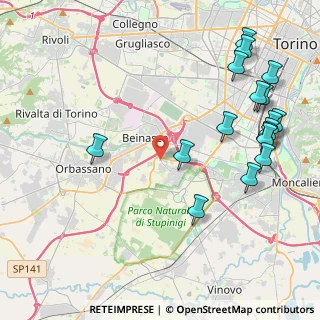Mappa Strada Rotta Palmero, 10043 Orbassano TO, Italia (5.22529)