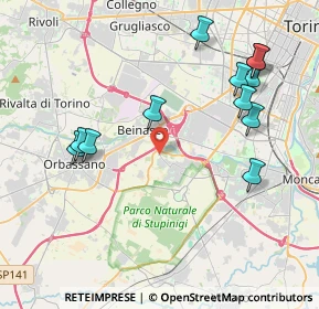 Mappa Str. Borgaretto, 10092 Beinasco TO, Italia (4.46167)