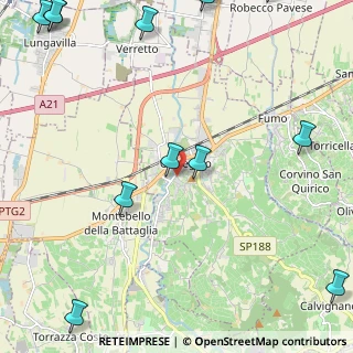 Mappa Via Narbusto Inferiore, 27045 Casteggio PV, Italia (3.51923)