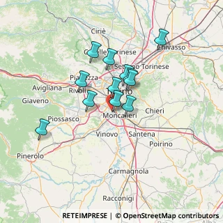 Mappa Via Fratelli Garrone, 10127 Torino TO, Italia (10.79)