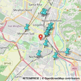 Mappa Via Fratelli Garrone, 10127 Torino TO, Italia (1.68417)