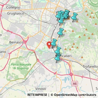 Mappa Via Fratelli Garrone, 10127 Torino TO, Italia (4.21727)