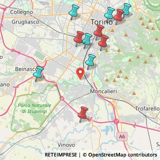 Mappa Via Fratelli Garrone, 10127 Torino TO, Italia (4.94273)