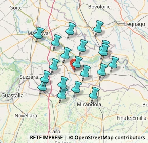 Mappa Via Resistenza, 46026 Quistello MN, Italia (12.00368)