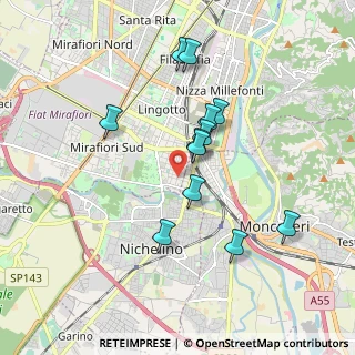 Mappa Via Cormons, 10127 Torino TO, Italia (1.62667)