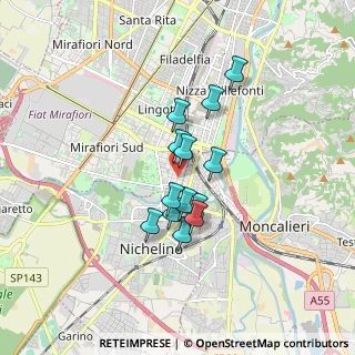 Mappa Via Cormons, 10127 Torino TO, Italia (1.24615)