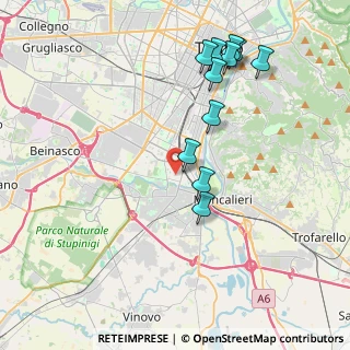 Mappa Via Cormons, 10127 Torino TO, Italia (4.13545)