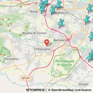 Mappa , 10043 Orbassano TO, Italia (7.485)
