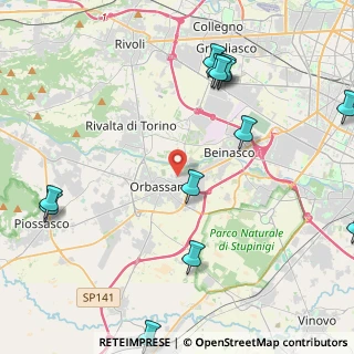 Mappa , 10043 Orbassano TO, Italia (5.64846)