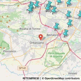 Mappa , 10043 Orbassano TO, Italia (6.82786)