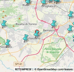 Mappa , 10043 Orbassano TO, Italia (6.7615)