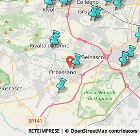 Mappa , 10043 Orbassano TO, Italia (6.303)