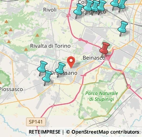 Mappa , 10043 Orbassano TO, Italia (5.37636)