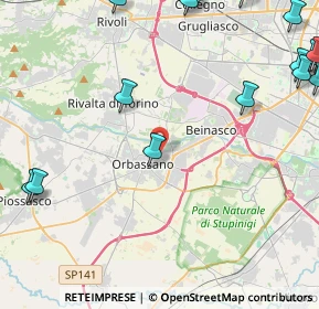 Mappa , 10043 Orbassano TO, Italia (7.0945)