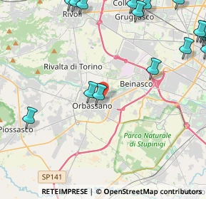 Mappa , 10043 Orbassano TO, Italia (6.736)