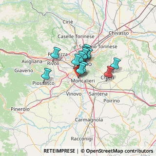 Mappa Via Nazario Sauro, 10024 Moncalieri TO, Italia (8)