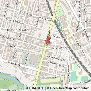 Mappa Via Sestriere, 42, 10024 Moncalieri, Torino (Piemonte)