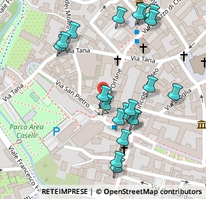 Mappa Piazza Trento, 10023 Chieri TO, Italia (0.133)