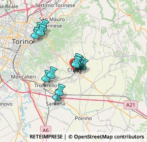 Mappa Piazza Trento, 10023 Chieri TO, Italia (5.24429)