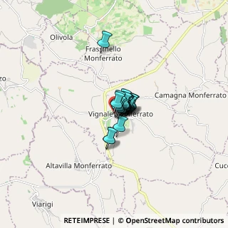 Mappa Via San Giovanni Bosco, 14030 Penango AT (0.521)
