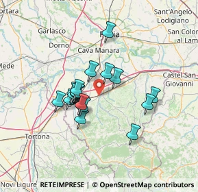 Mappa Via Don Minzoni, 27045 Casteggio PV, Italia (10.54667)