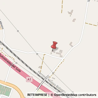 Mappa Strada di Albiano, 4, 29010 Pontenure, Piacenza (Emilia Romagna)