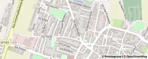 Mappa Orbassano