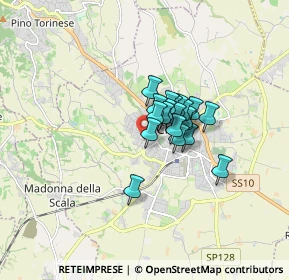 Mappa Via Biscaretti, 10023 Chieri TO, Italia (0.917)