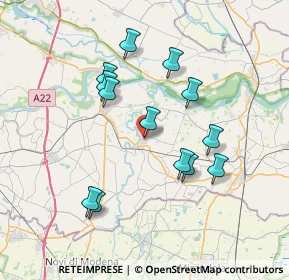 Mappa Viale Rainera, 46026 Quistello MN, Italia (6.83769)