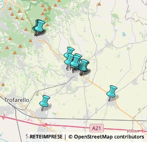 Mappa Via Santa Clara, 10023 Chieri TO, Italia (2.65643)