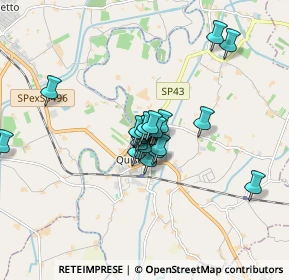 Mappa Via R. Romei, 46026 Quistello MN, Italia (1.203)