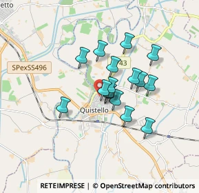 Mappa Via R. Romei, 46026 Quistello MN, Italia (1.25938)